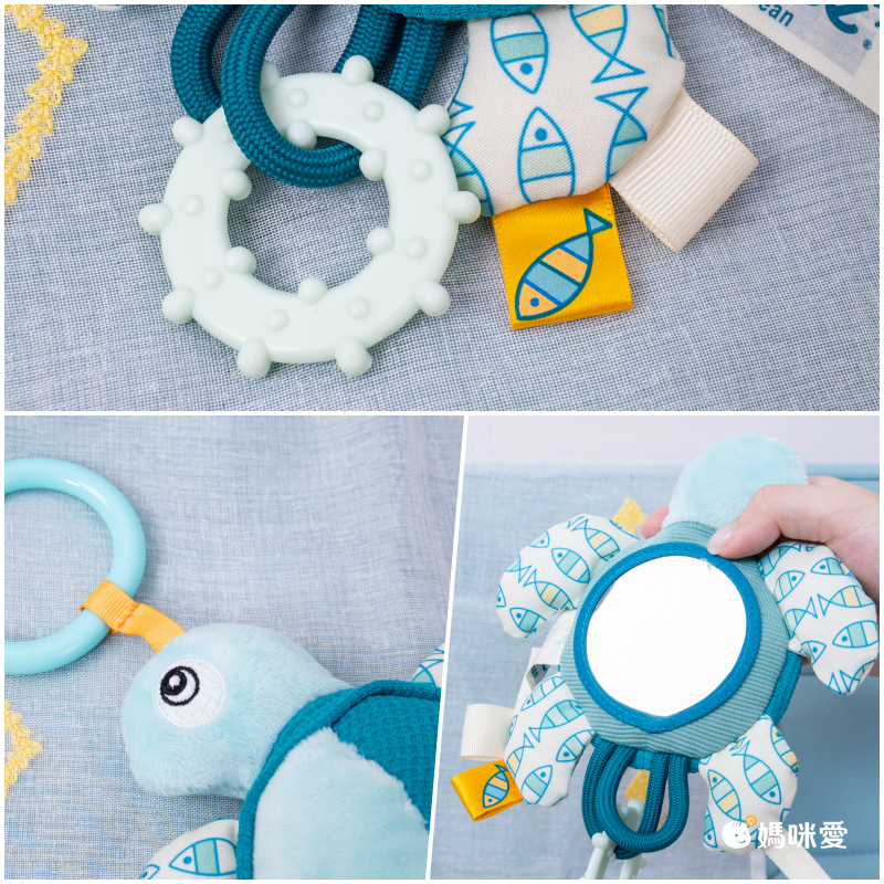 法國 Dolce Toys  - 海洋系列-害羞小海龜特托