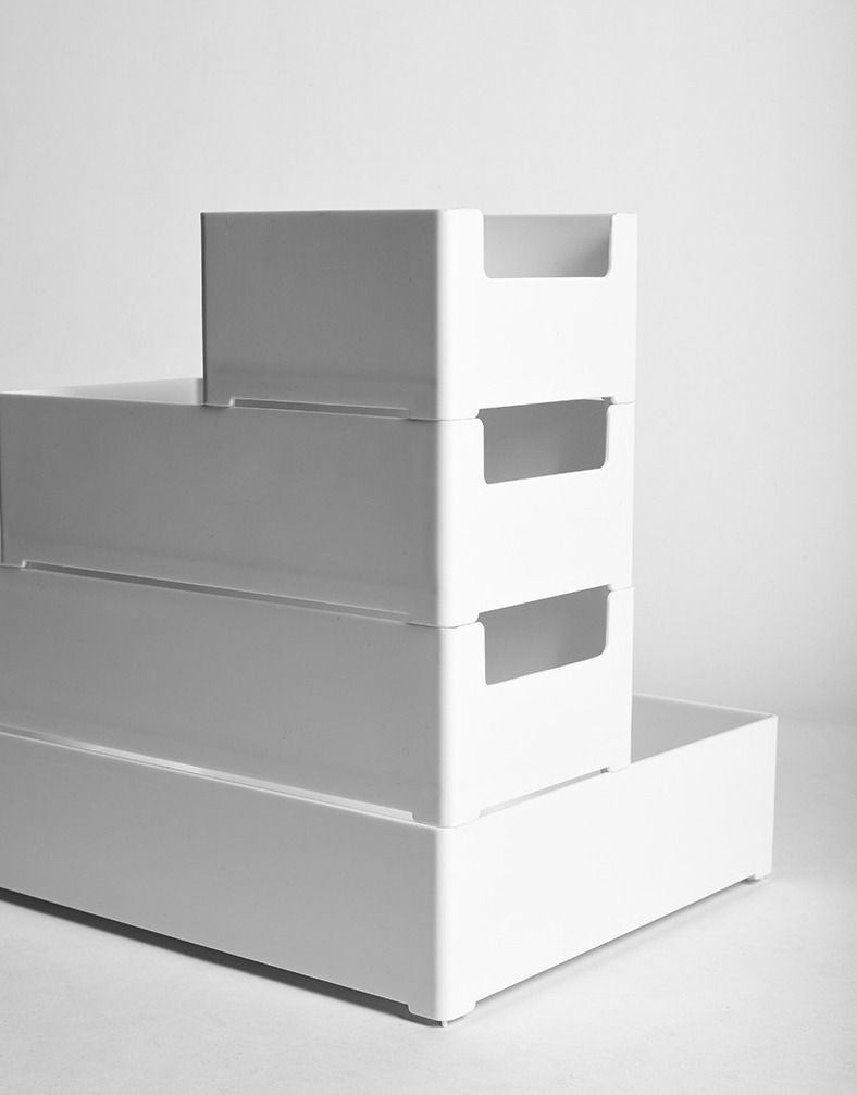 可堆疊桌面抽屜整理收納盒-特大號 (30x20x6cm)