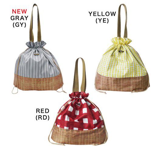 日本現代百貨 - 繽紛野餐 可收納保溫保冷袋/購物袋-線條-淺灰 (45x15x40cm)