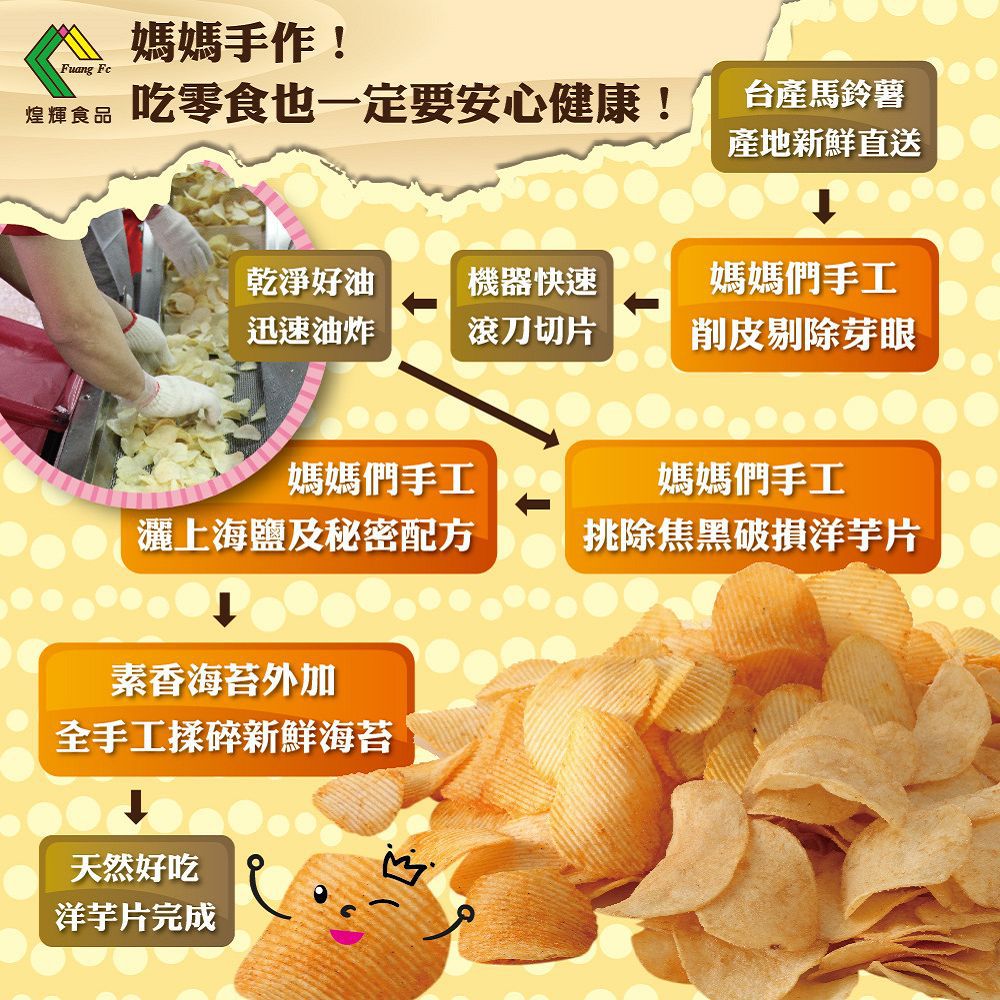 洋芋片-蒜香椒麻-180g