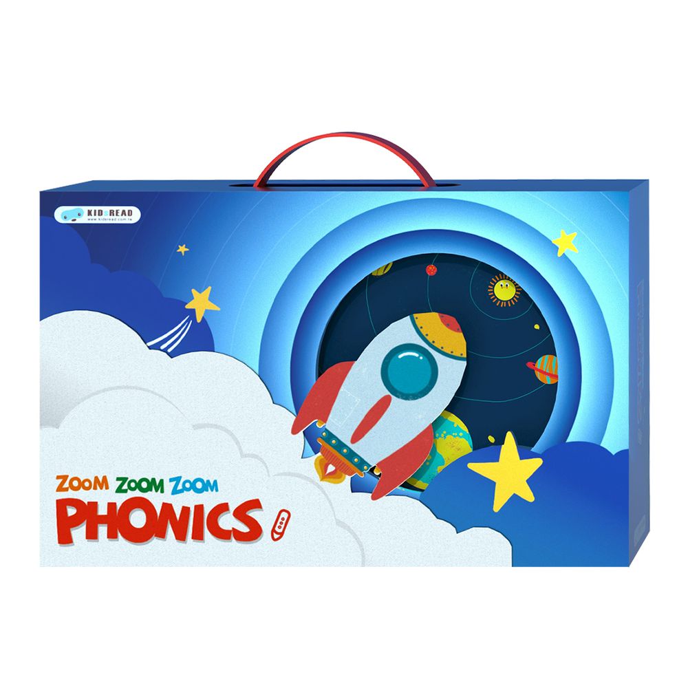 ZOOM ZOOM ZOOM PHONICS CVC自然拼音火箭(點讀筆需另購)