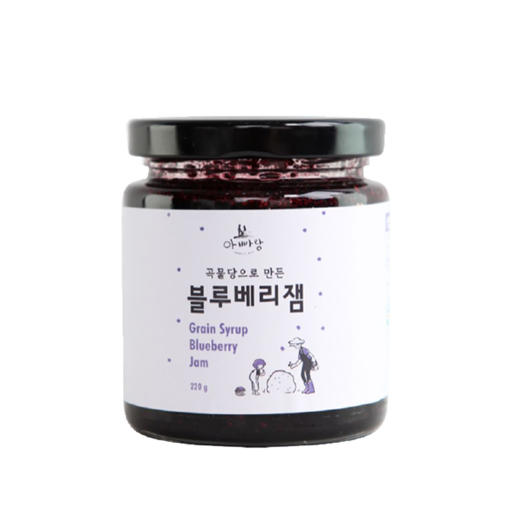 韓國 Fathers Hill爸爸山丘 - 果醬-藍莓 220g-(效期 2024/11/15)