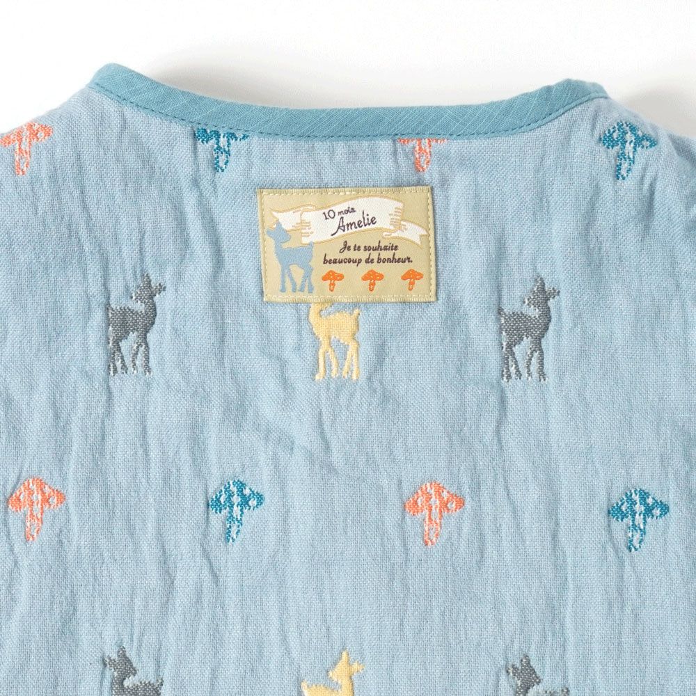 日本 Hoppetta - Amelie異想世界六層紗睡袍 大童