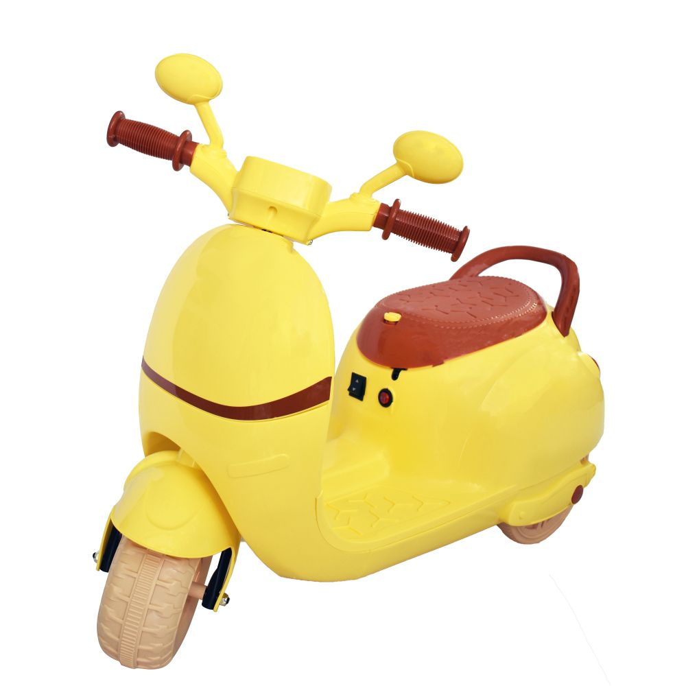 親親 Ching Ching - 復刻達可 兒童電動摩托車 RT-618Y-黃色