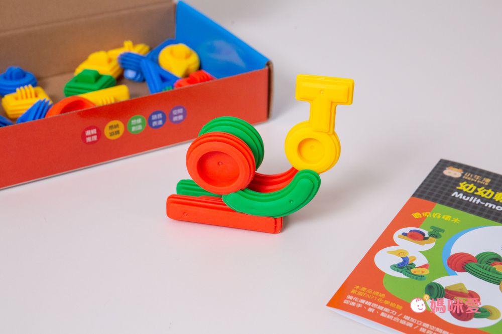 小牛津 - 【超值限定組】創新軟質積木(贈)幼幼軟質積木-56PCS(附手冊圖卡)