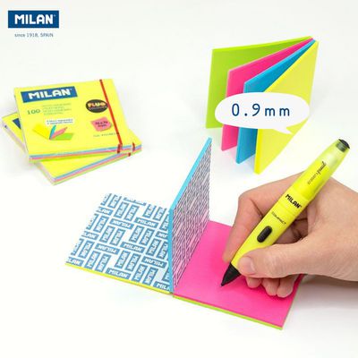 MILAN - 果凍自動鉛筆0.9mm*1＋0.9mm筆芯2B*1