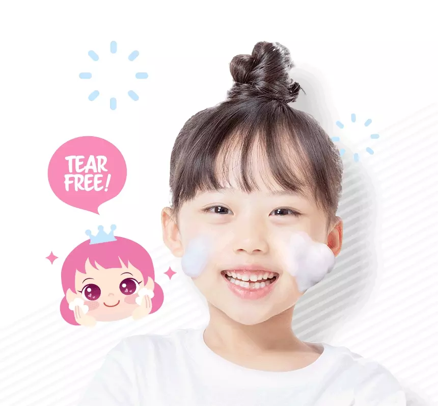 韓國 Pink Princess - 天然植物成份兒童專用潔顏慕斯(150ml)-通過無刺激檢測
