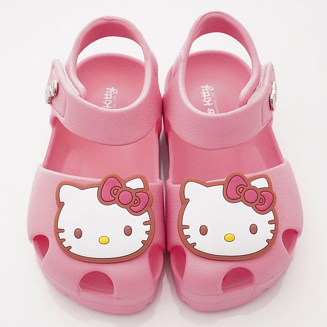 HELLO KITTY - 超輕護趾凱蒂涼鞋(中小童段)-粉