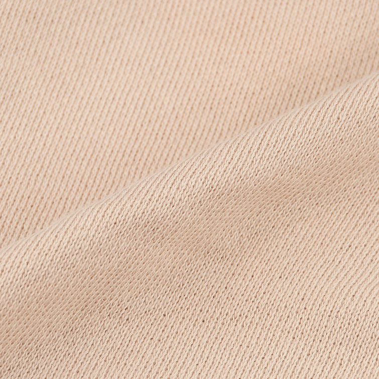 akachan honpo - 連帽外套-毛圈內裡-淺卡其色