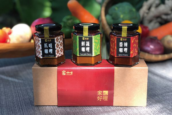 花蓮必吃排隊美食【家咖哩】常溫料理包、咖哩醬、契作無毒米