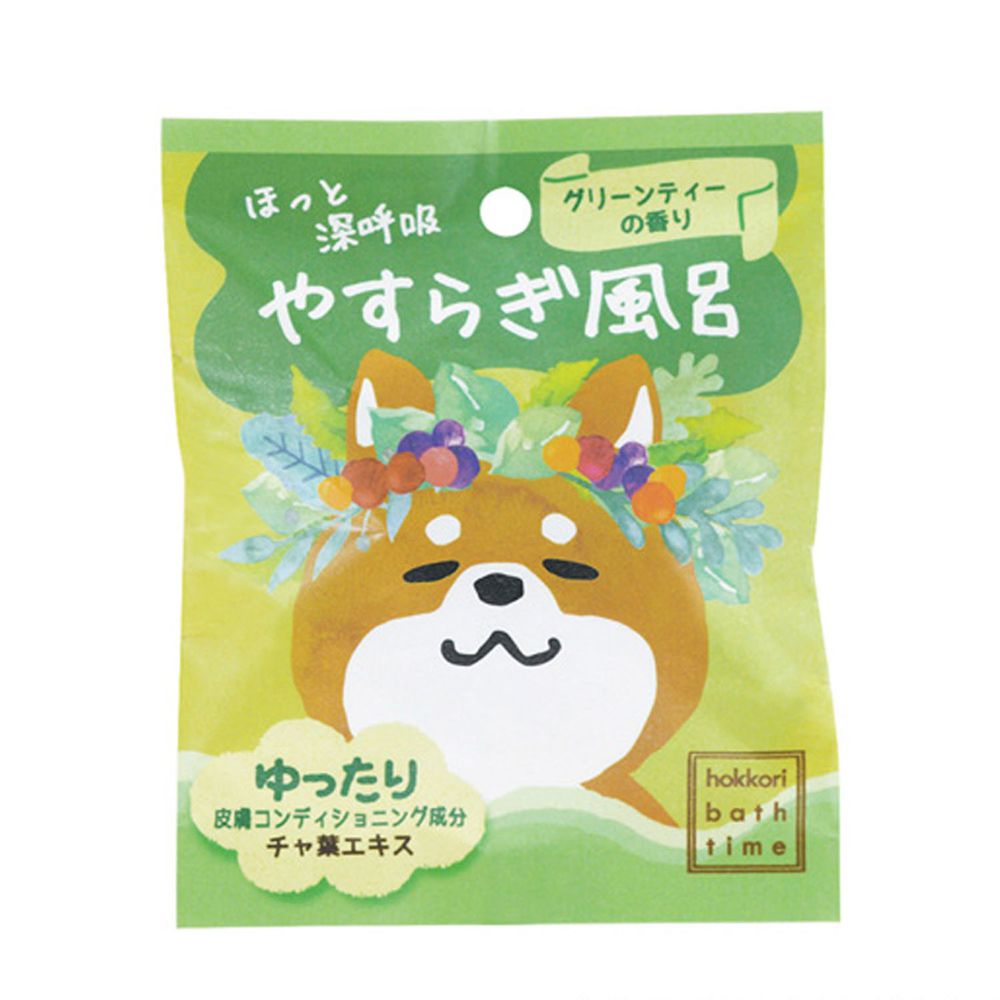日本 NOL - 放鬆時光沐浴球/入浴球/泡澡球-綠茶香