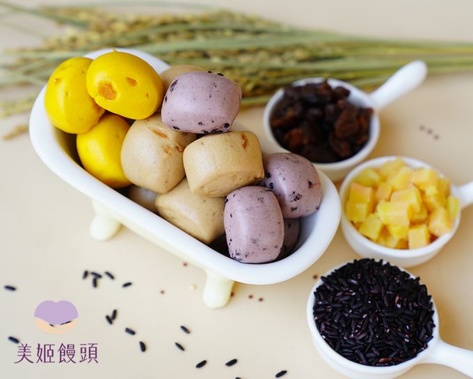 美姬饅頭 - 一口蔬果米饅頭 (一袋)-180g