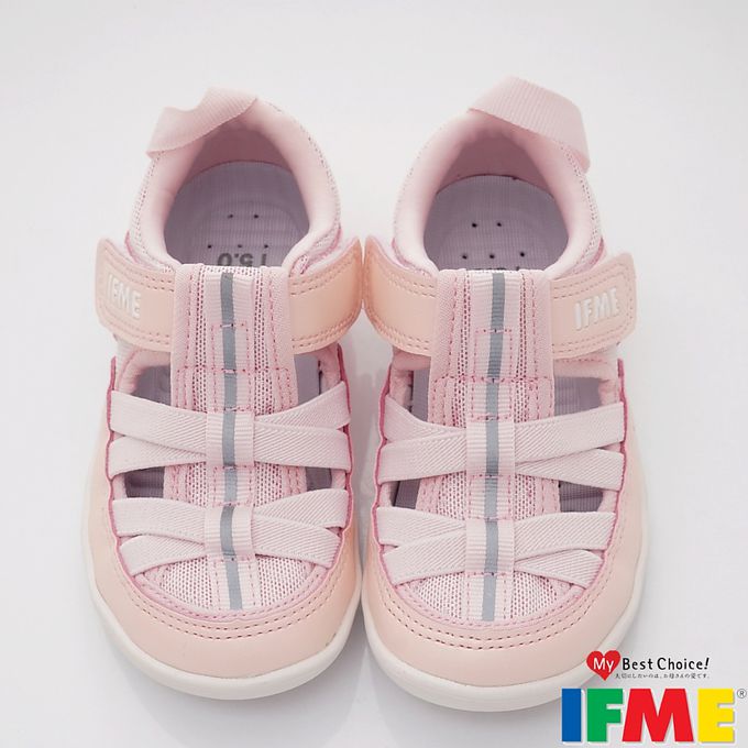 日本IFME - 水涼機能童鞋-IF30-341601粉(中小童段)-水涼鞋-粉