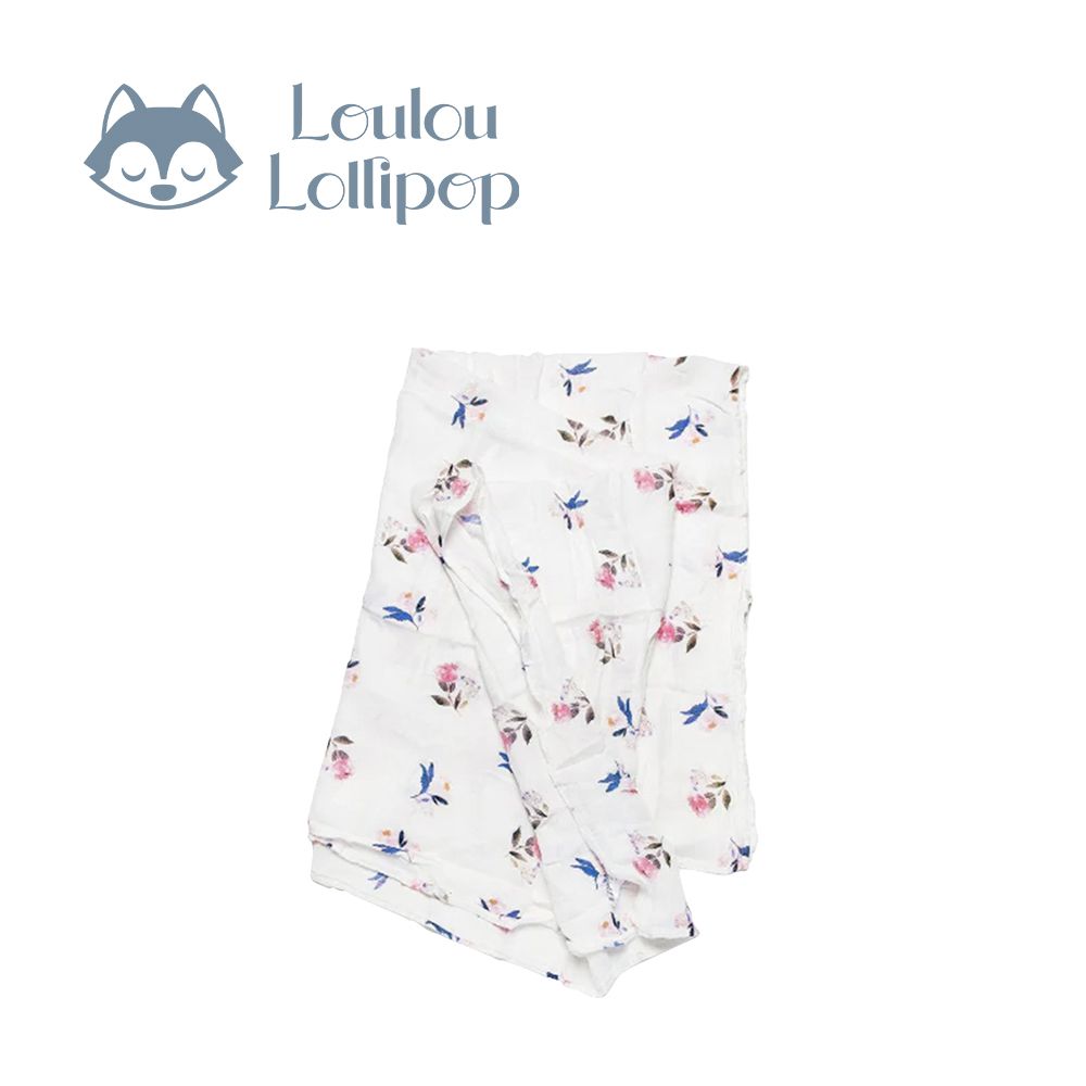 竹纖維透氣包巾-粉紅牡丹