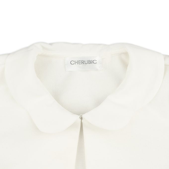 akachan honpo - 夾克-附胸花-白色