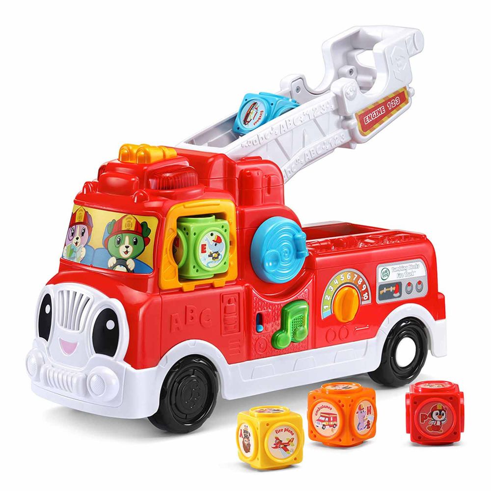 LeapFrog美國跳跳蛙 - 【人氣新品】翻滾積木消防車