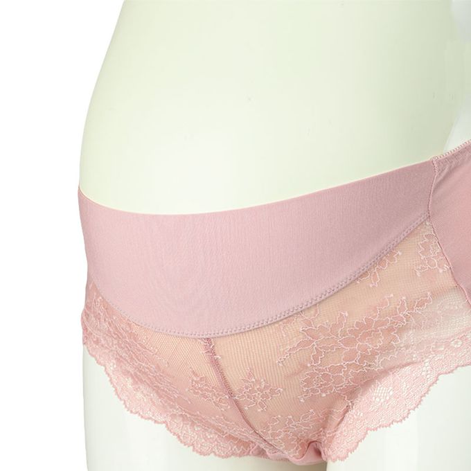 akachan honpo - 內褲 產後也可穿-觸感滑順-粉紅色
