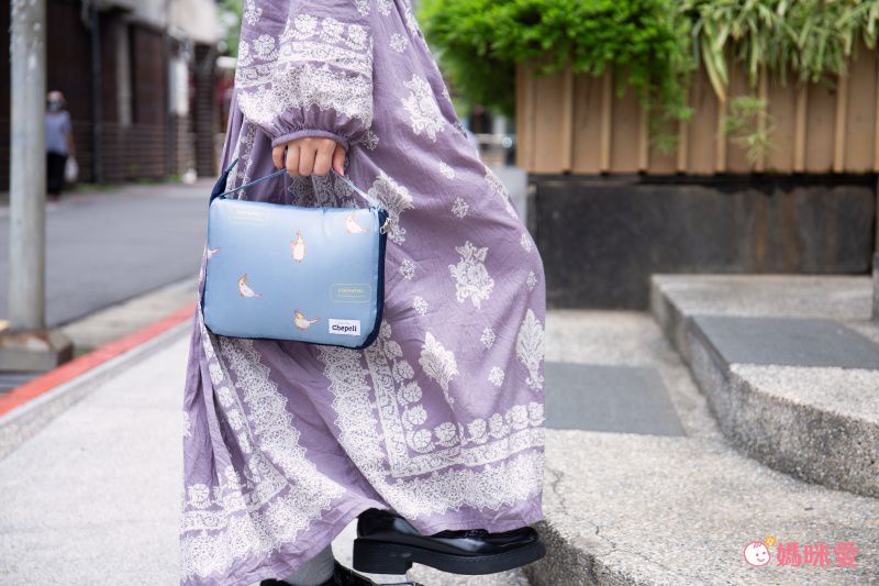 日本 Chepeli - 超大容量保冷購物袋(可套購物籃)-星星-黑-25L/耐重15kg