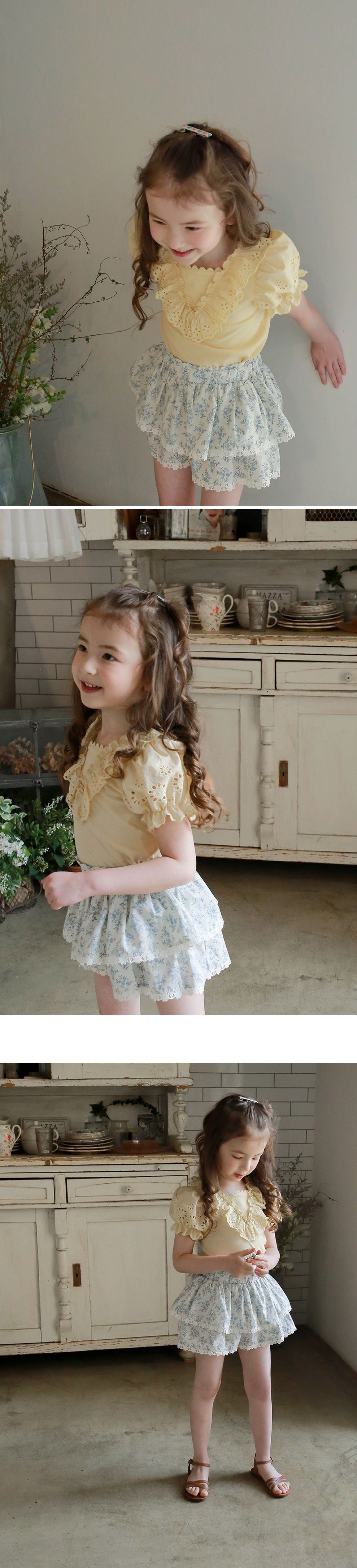 韓國 PuellaFLO - 刺繡玫瑰髮飾/髮夾3入