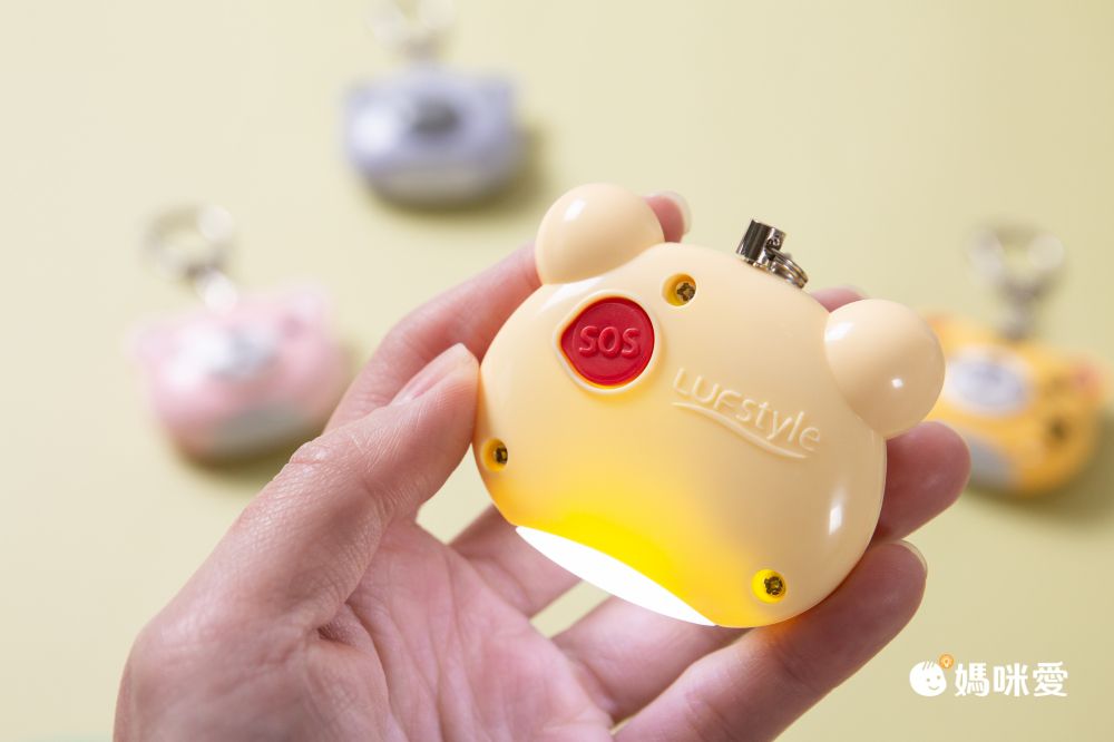 １２０高分貝爆音警示⚠【Buzzer B】可愛動物防身警報器