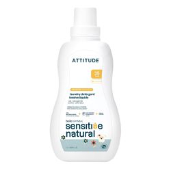 加拿大 ATTITUDE 艾特優 - 寶寶敏感肌膚洗衣精-無香精-1L