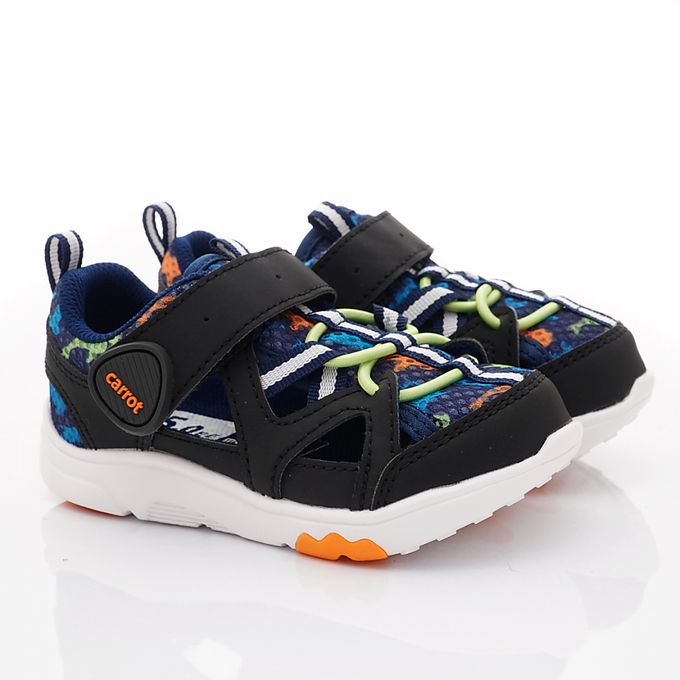 Moonstar日本月星 - 休閒機能童鞋-CRC23406黑(中小童)-機能運動鞋-黑