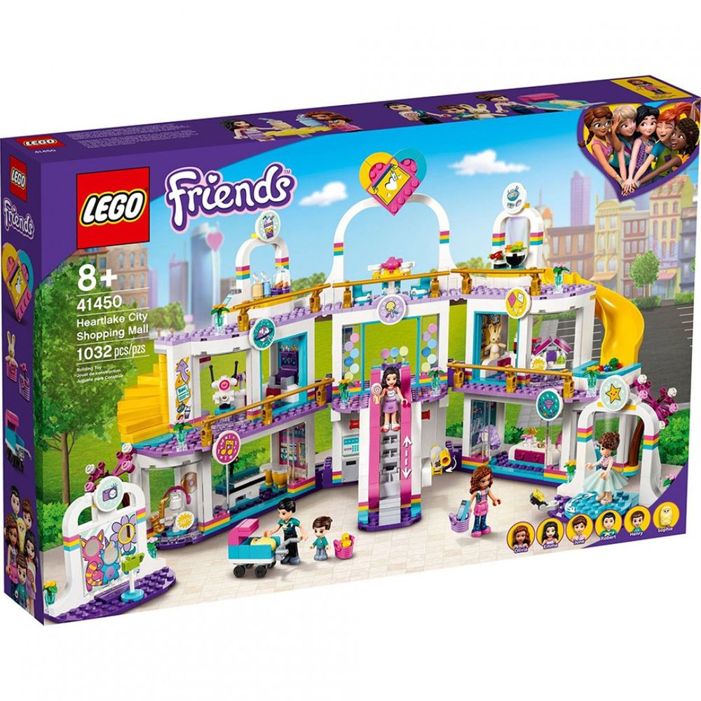 樂高 LEGO - 樂高積木 LEGO《 LT41450 》Friends 姊妹淘系列 - 心湖城購物中心-1032pcs
