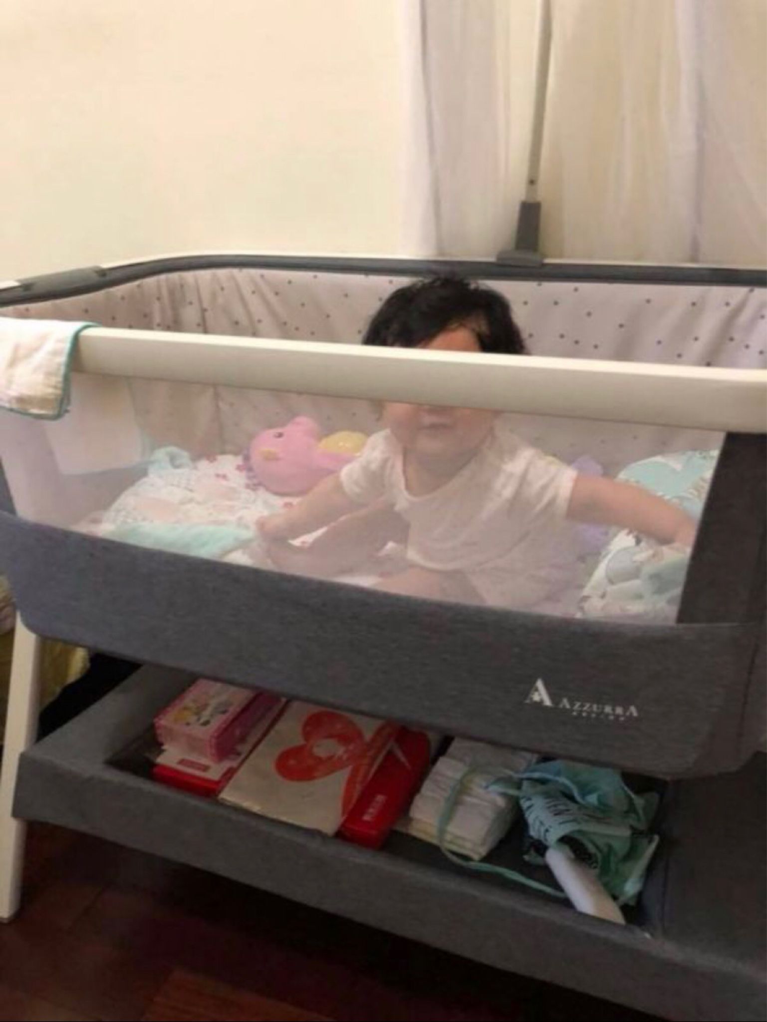 AZZURRA 豪華多功能嬰兒床(可當床邊床)