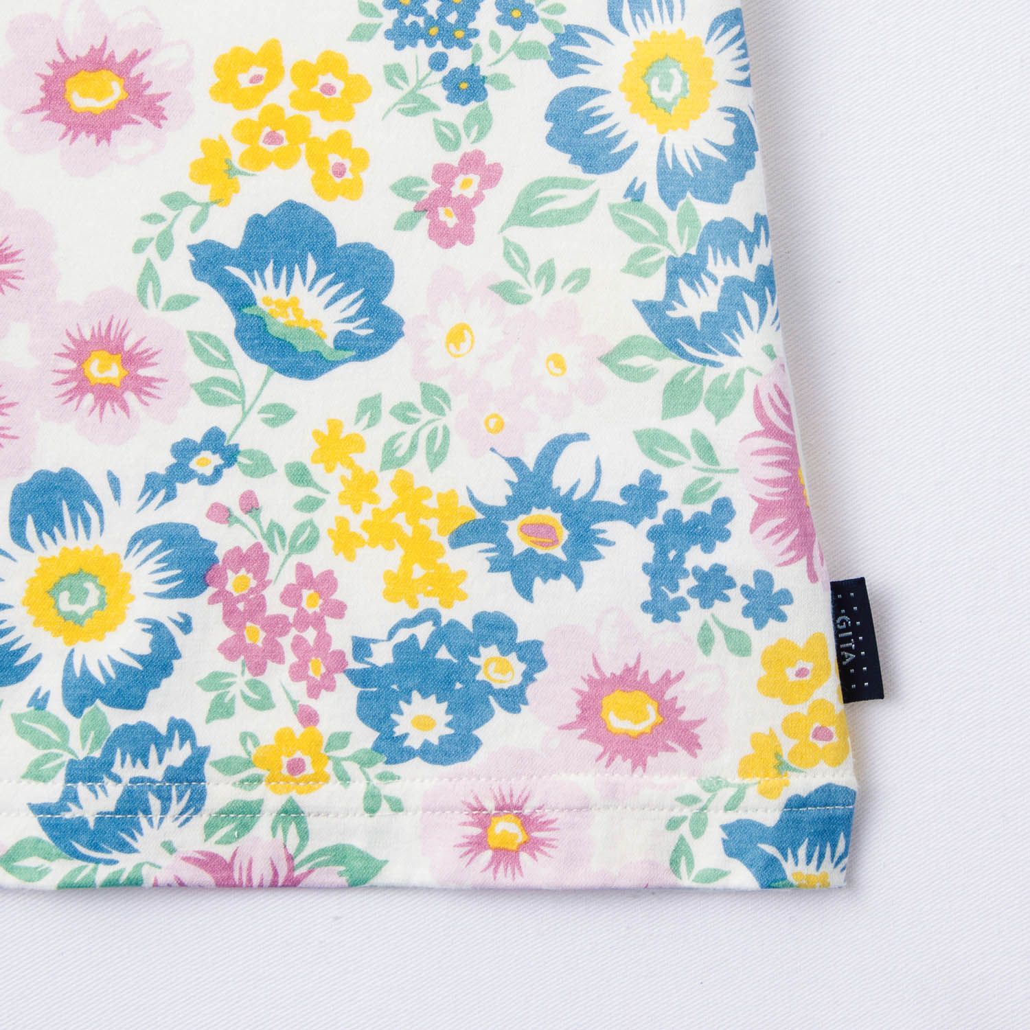 日本千趣會 - GITA 天竺棉印花短T-巴黎鐵塔蝴蝶-水藍