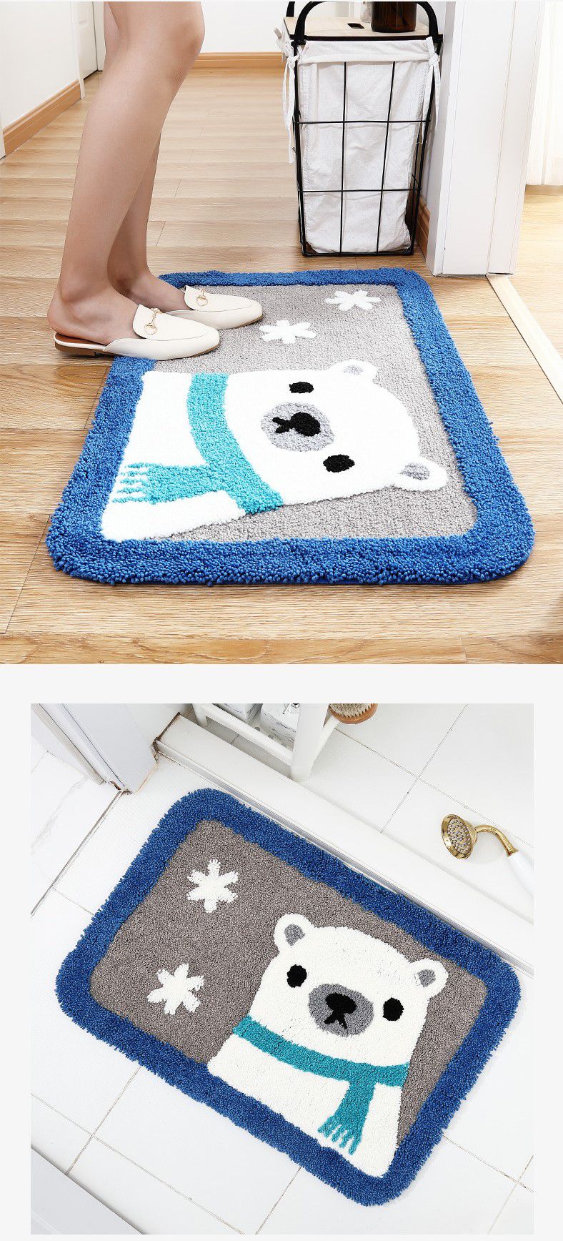 任選4件$999！舒福家居 iSuFu 吸水防滑地墊，快速吸水不滑倒