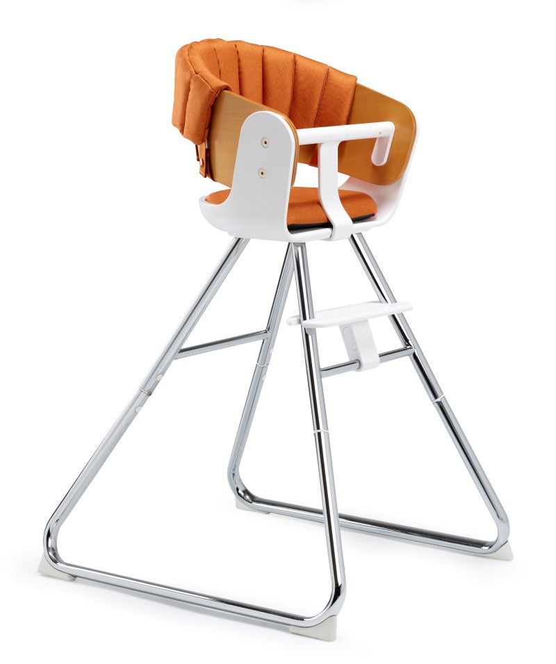 iCandy - MiChair時尚兒童多功能成長餐椅椅墊-橘色