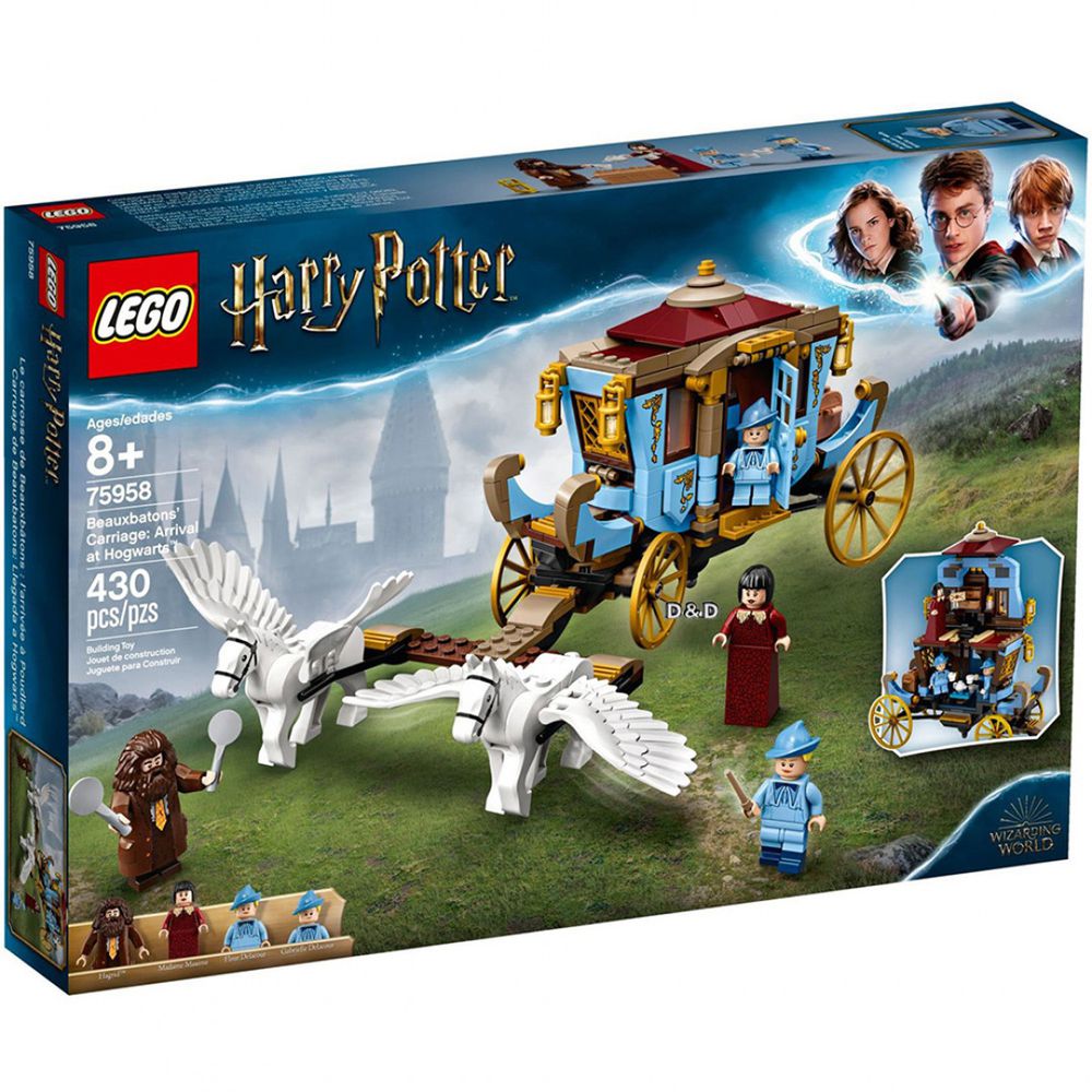 樂高 LEGO - 【新品】樂高Harry Potter哈利波特系列- Beauxbatons' Carriage: Arrival at Hogwarts™-430pcs