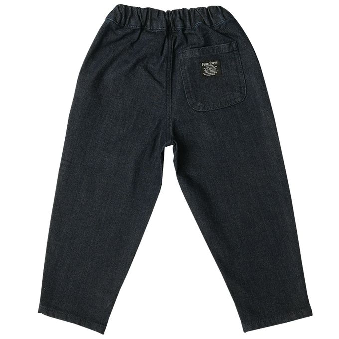 akachan honpo - 褲子-斜紋布-深藍色