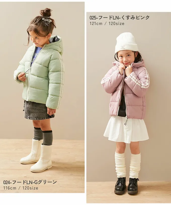 日本 devirock - 可機洗 輕量連帽保暖羽絨外套-手臂徽章-淺藍紫