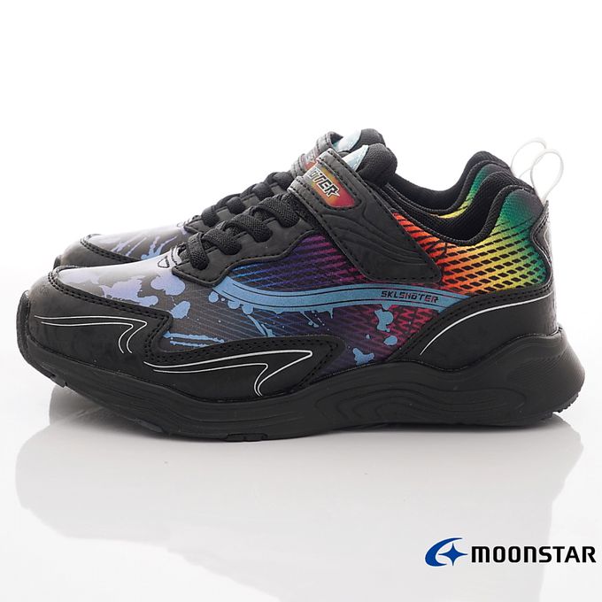 Moonstar日本月星 - 月星SK炫技者水技能運動款(中大童段)-運動鞋-黑