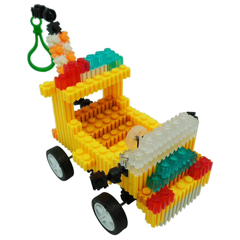 韓國 Color Story - 免燙拼豆包-3D立體迴力曳引機(10mm)