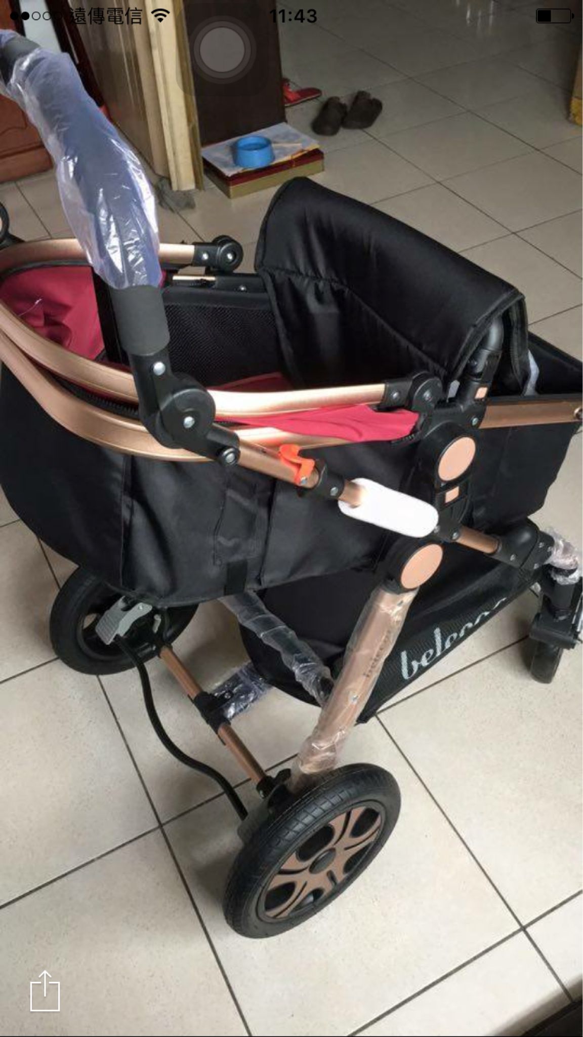 售「貝麗可」高景觀嬰兒推車