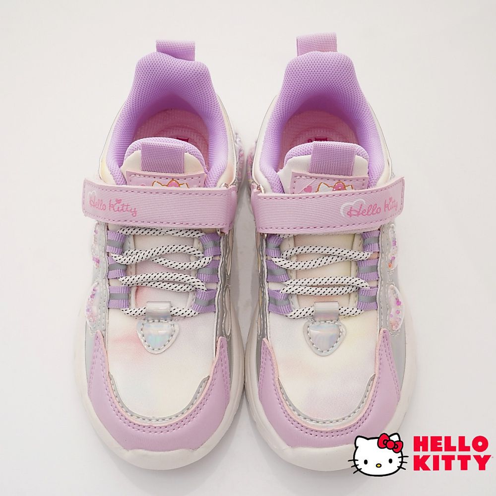 HELLO KITTY - 凱蒂貓甜心休閒款運動鞋(中小童段)-紫