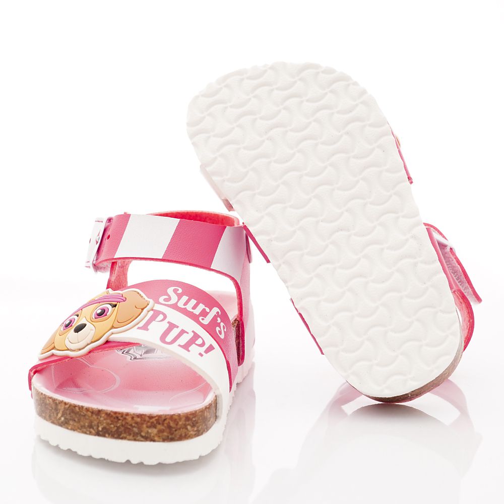 汪汪隊立大功 - 木質涼鞋(中小童段)-桃紅