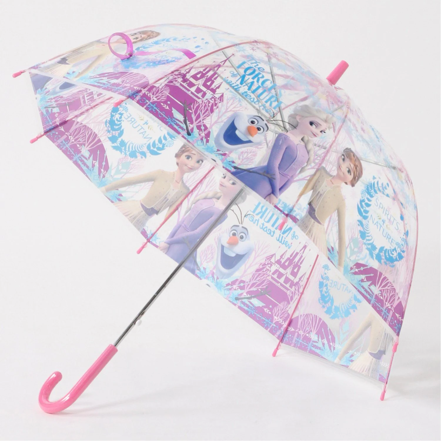 日本千趣會 - 迪士尼 印花兒童直傘/雨傘-長髮公主 (55cm)-身高130cm以上