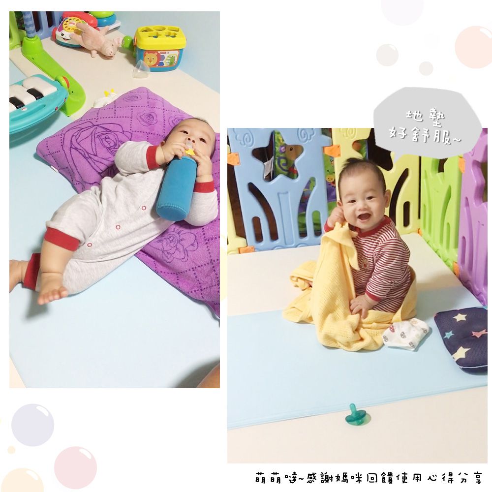 Mirabell - [韓國原廠]摺疊軟墊地墊遊戲地墊-奶茶色 (200 x 140 x 4 cm)