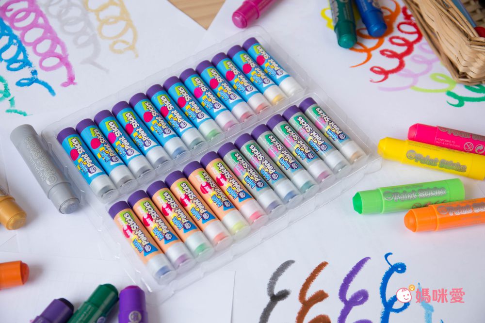 英國專業美術品牌【Little Brian】可水洗水彩棒