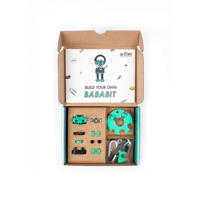 以色列 theOffBits - 機械積木-巴巴機器人