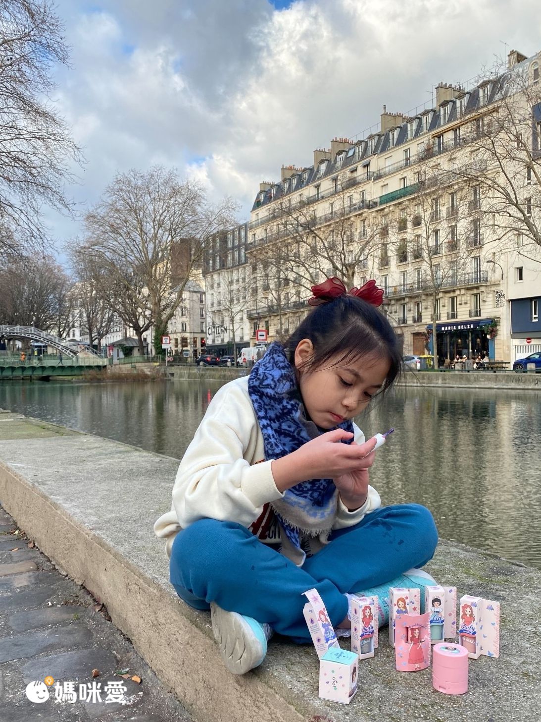 韓國 Diel friends - 兒童用珠光變色口紅-淺粉-3g