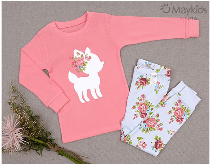 [現貨] ✦ 零碼出清價 ✭ 韓國 Maykids 有機棉長袖家居服/防踢被 ✭