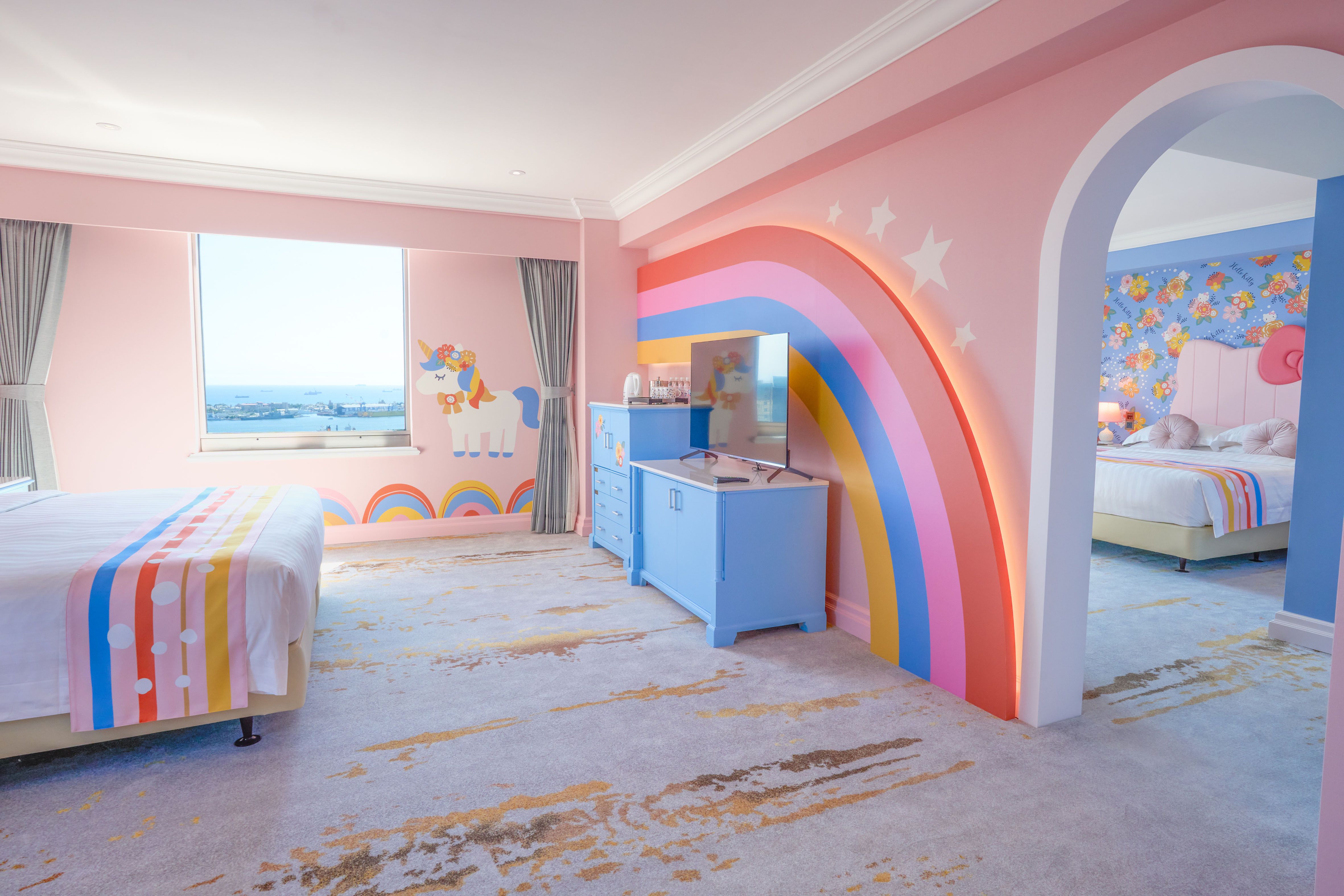 全新三麗鷗主題親子房！【高雄漢來大飯店】夢幻登場