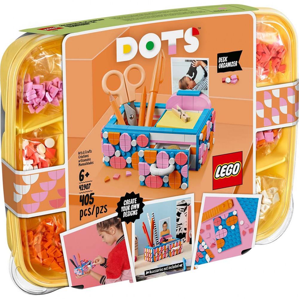樂高 LEGO - 樂高積木 LEGO《 LT41907 》DOTS 系列繽紛豆豆收納盒-405pcs