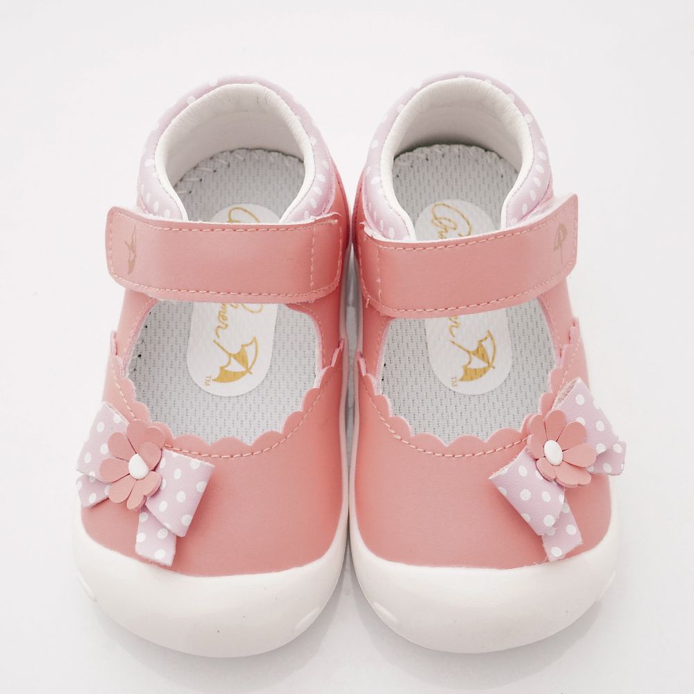 Arnold Palmer 雨傘牌 - 專櫃小花超輕涼鞋(寶寶段)-淺桔