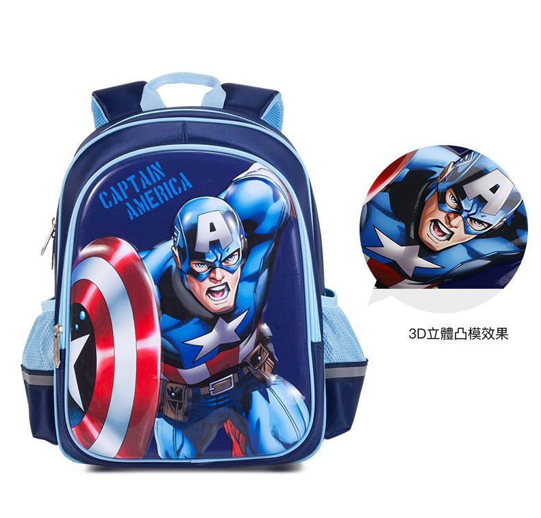 3D立體輕量書包-卡通人物蜘蛛人 (建議90~120cm)-28x18x37cm