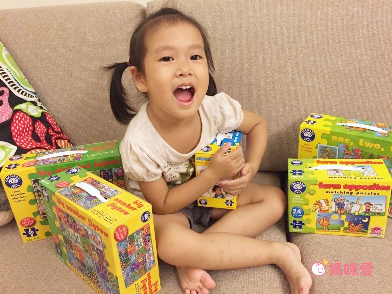 英國熱銷教具【Orchard toys】幼兒桌遊、教育拼圖，3歲就可玩！